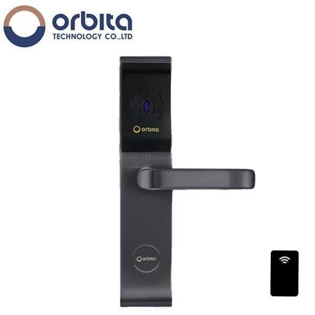 ORBITA Lock for Door with RFID Smart Hotel Guest Room Control System - BLACK OTC-E3442